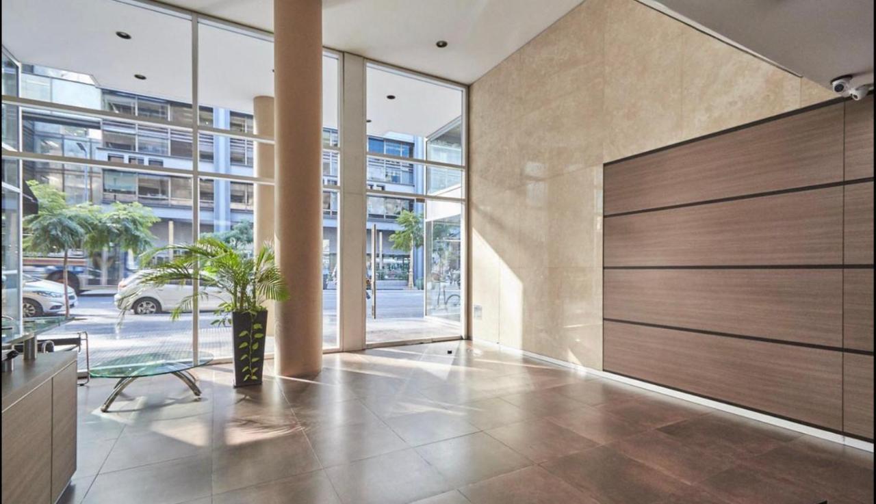 Apartamento Centrico Y Moderno Con Balcon, Piscina, Gimnasio Y Laundry بوينس آيرس المظهر الخارجي الصورة