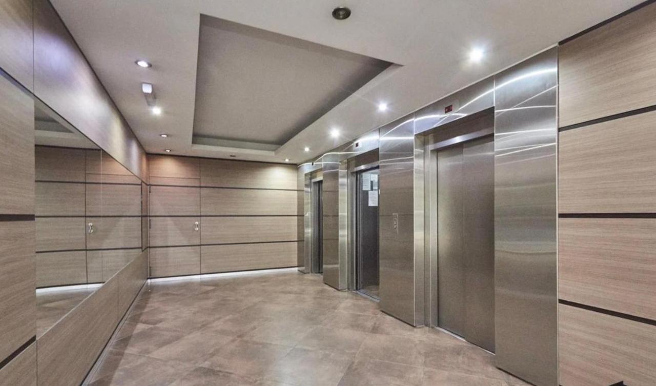 Apartamento Centrico Y Moderno Con Balcon, Piscina, Gimnasio Y Laundry بوينس آيرس المظهر الخارجي الصورة
