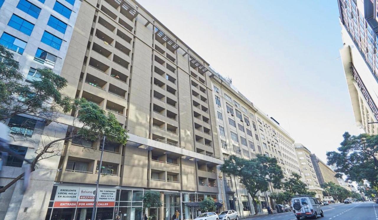 Apartamento Centrico Y Moderno Con Balcon, Piscina, Gimnasio Y Laundry بوينس آيرس المظهر الخارجي الصورة