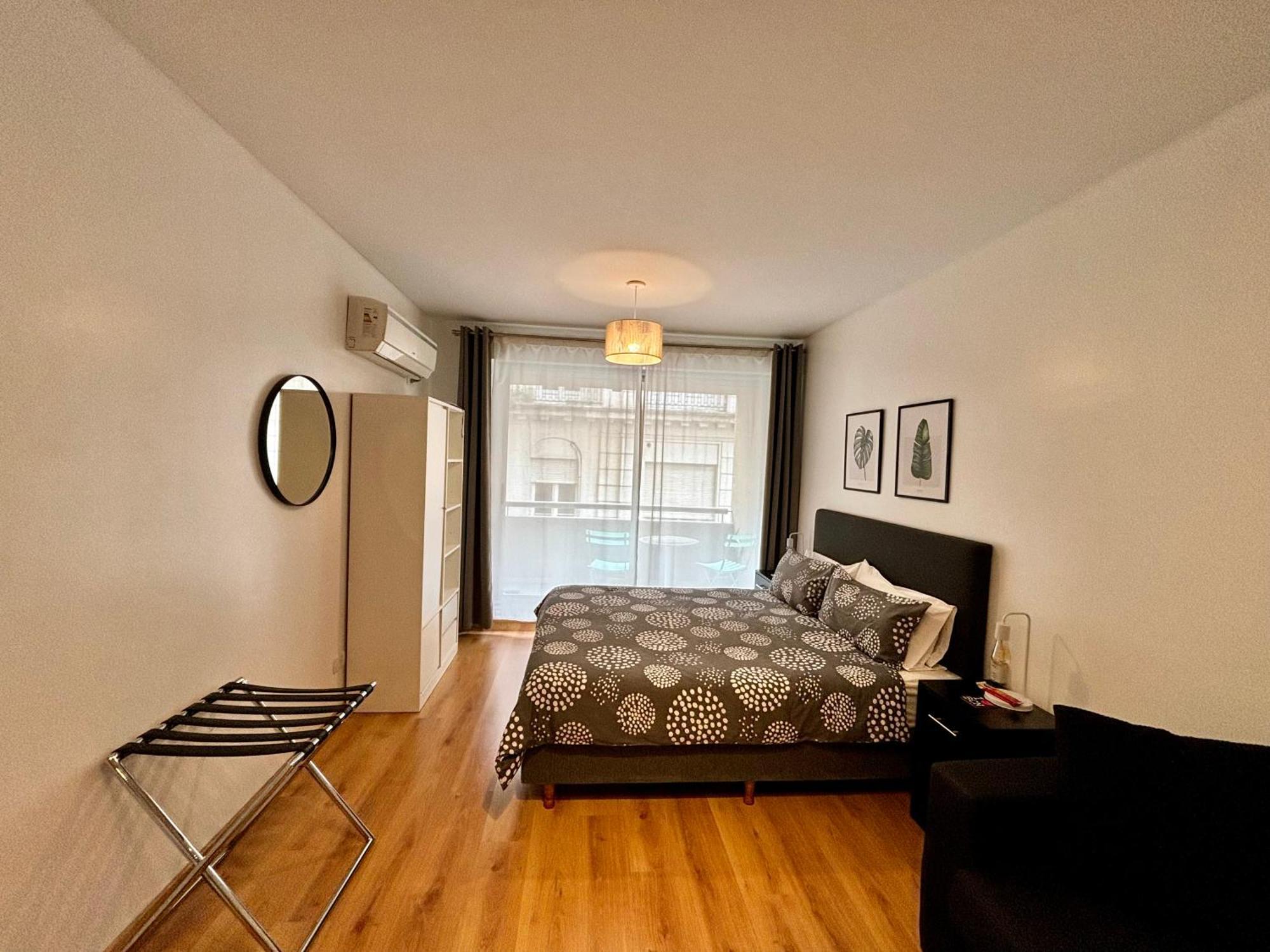 Apartamento Centrico Y Moderno Con Balcon, Piscina, Gimnasio Y Laundry بوينس آيرس المظهر الخارجي الصورة